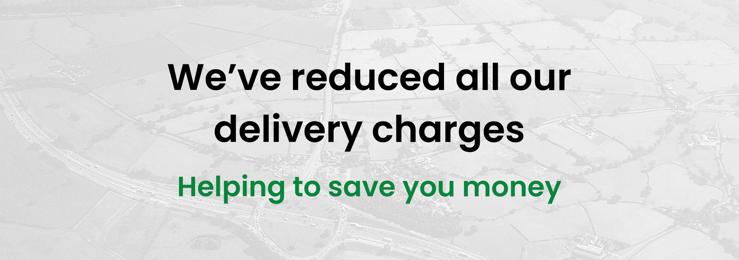 Reduced Delivery Charges
