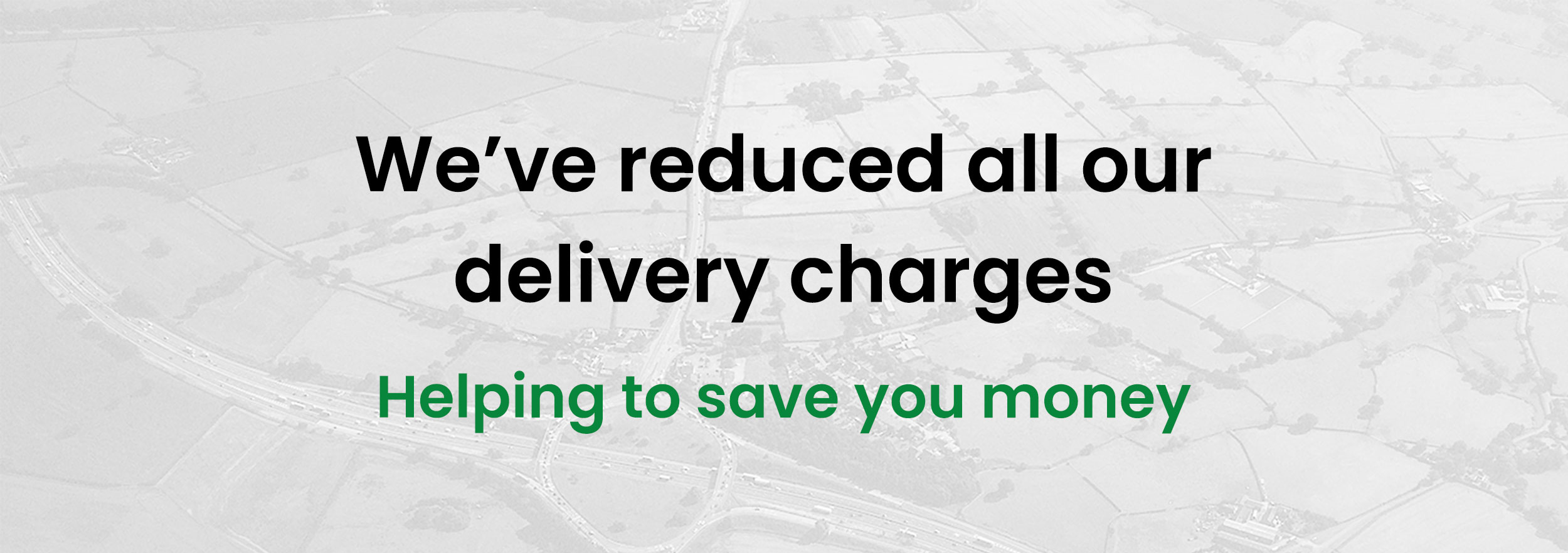 Reduced Delivery Charges