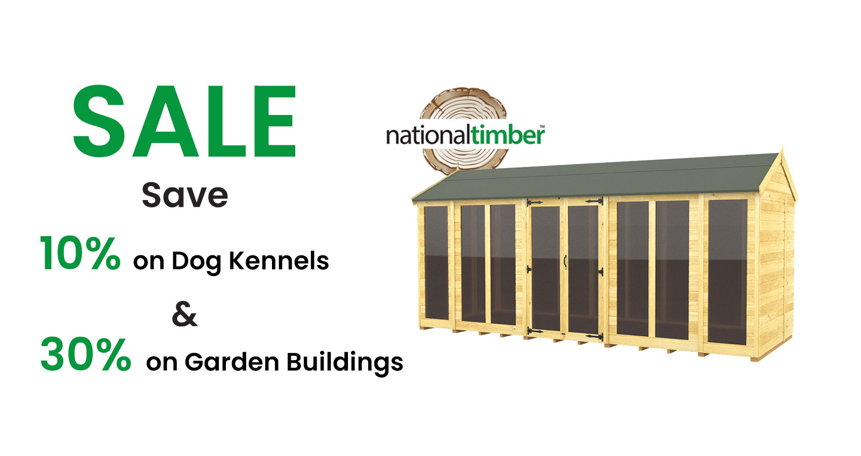 Sale on Garden Buildings