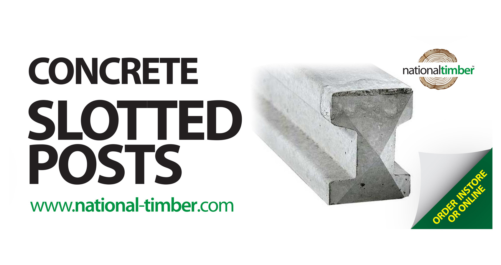 Concrete Slotted Posts