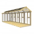 6ft x 20ft Glass Green House