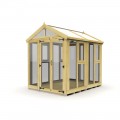 6ft x 8ft Glass Green House