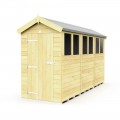 4ft x 12ft Apex Shed