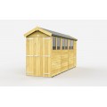 4ft x 15ft Apex Shed