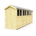 4ft x 18ft Apex Shed