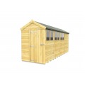 5ft x 17ft Apex Shed