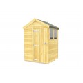 5ft x 4ft Apex Shed