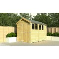 4ft x 12ft Apex Shed