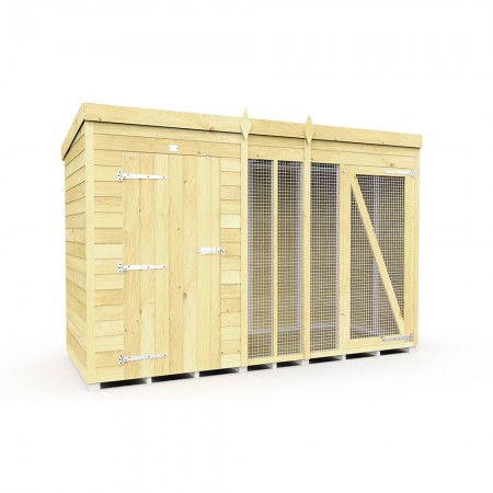 10ft X 4ft Dog Kennel and Run Full Height