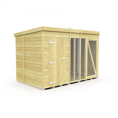 10ft X 6ft Dog Kennel and Run Full Height