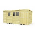 13ft x 8ft Pent Shed