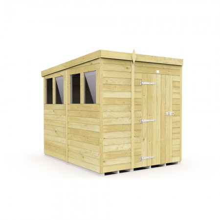 5ft x 8ft Pent Shed