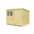 8ft x 8ft Pent Shed