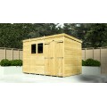 18ft x 7ft Pent Shed