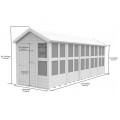 20ft x 6ft Apex Potting Shed