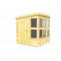 6ft x 6ft Pent Potting Shed