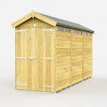 4ft x 12ft Apex Security Shed