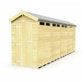 4ft x 17ft Apex Security Shed