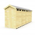 4ft x 19ft Apex Security Shed