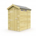 4ft x 6ft Apex Security Shed