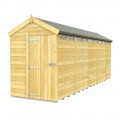 5ft x 19ft Apex Security Shed