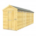5ft x 20ft Apex Security Shed