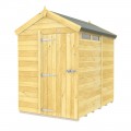 5ft x 7ft Apex Security Shed