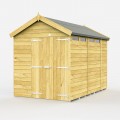 6ft x 10ft Apex Security Shed