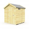 6ft x 5ft Apex Security Shed