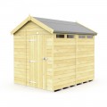 6ft x 8ft Apex Security Shed