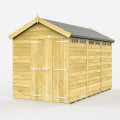 7ft x 12ft Apex Security Shed