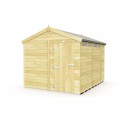 8ft x 10ft Apex Security Shed