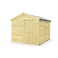 8ft x 10ft Apex Security Shed