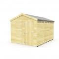 8ft x 12ft Apex Security Shed