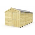 8ft x 16ft Apex Security Shed