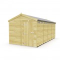 8ft x 17ft Apex Security Shed