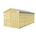 8ft x 20ft Apex Security Shed