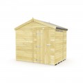 8ft x 6ft Apex Security Shed