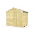 8ft x 7ft Apex Security Shed