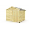 8ft x 8ft Apex Security Shed