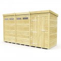 12ft x 4ft Pent Security Shed