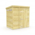 4ft x 6ft Pent Security Shed