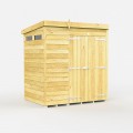 7ft x 4ft Pent Security Shed