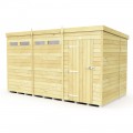 12ft x 6ft Pent Security Shed