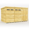 12ft x 6ft Pent Security Shed