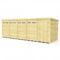 20ft x 6ft Pent Security Shed