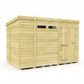 11ft x 7ft Pent Security Shed