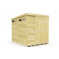 6ft x 8ft Pent Security Shed