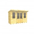 10ft x 4ft Pent Summer House