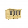 10ft x 7ft Pent Summer House